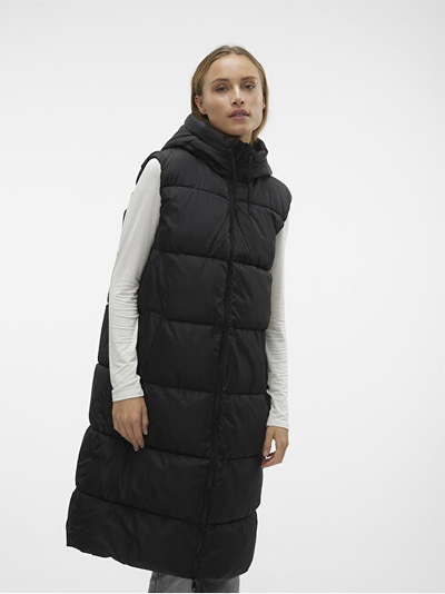Jelek pa mëngë për femra Vero Moda Vmligaane, e zezë