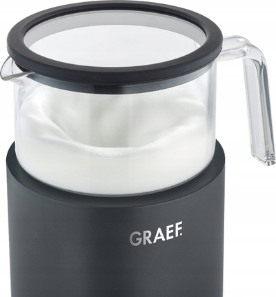Shkumus qumështi Graef MS902, me induksion, 600 ml, i zi