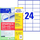 Etiketa universale Avery Zweckform 6602, letër, 70x36mm, ngjitës fiks, të bardha