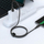Kabllo USB Acefast USB A në USB C, 1.2 m, 3A, e zezë
