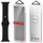 Rrip dore Yesido WB44 për Apple Watch 38/40/41 mm, silikon i zi