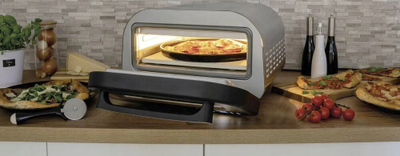 Furra elektrike për pica Unold Luigi 68816, gur pice 32 cm, 1700W, çelik inox