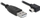 Kabllo Delock USB-A në microUSB, 5 m, e zezë