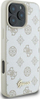 Mbulesë telefoni Guess Peony Script Logo me MagSafe për iPhone 16 Pro Max 6.9", e bardhë