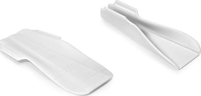Spatulë kuzhine Quirky Scoop, silikon, lugë matëse e integruar, e bardhë