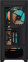 Kasë Gigabyte C301 Glass, e zezë, Midi Tower