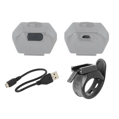 Lampe Biciklete Force Bug 400lm Usb Zeze 45207