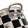 Tenxhere emaluar CHECKERBOARD, 18 cm, 2 l, bardh e zi