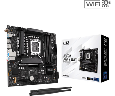 Pllakë amë Asrock B860M Pro-A WiFi, Intel B860, LGA 1851, Micro ATX