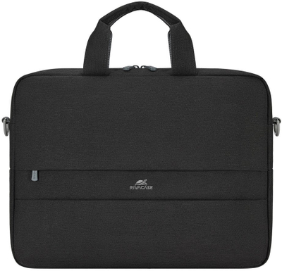 Çantë laptopi Rivacase Prater 7532, 15.6", me xhep për aksesorë, e zezë