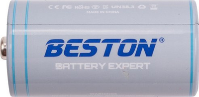 Bateri rimbushëse Beston C Size, 1.5V, 2300mAh, me USB C