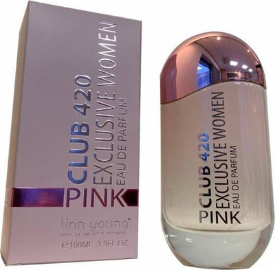 Parfum Linn Young Club 420 Pink, Eau de Parfum, 100 ml, rozë