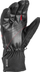 Doreza skish Leki Vision GTX për burra, softshell, neopren, të zeza me të kuqe