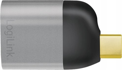 Adapter LogiLink CUA0205, USB Type C në Mini DisplayPort, 8K, i zi