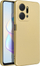 Maskë mbrojtëse Metallic Case për Honor X7a, TPU, veshje mikrofibër, e artë