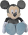 Lodër pelushi Nicotoy Disney Mickey Mouse, 35 cm, gri me blu