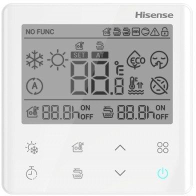 Termostat dhome Hisense HSXE-VC04, i bardhë