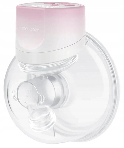 Pompa gjiri Momcozy S12 Pro, e veshshme, paketë teke, rozë