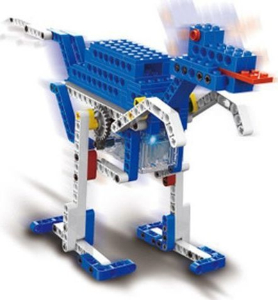 Set teknik për ndërtim Hans G 1404, 296 copë, 4n1 me motor, shumëngjyrësh
