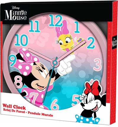 Orë muri për kalamaj Kids Licensing Disney Minnie Mouse, plastike, shumëngjyrëshe