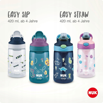 Shishe termusi për kalamaj NUK Bottle Thermos, 0.42L, kundër derdhjes, shumëngjyrëshe