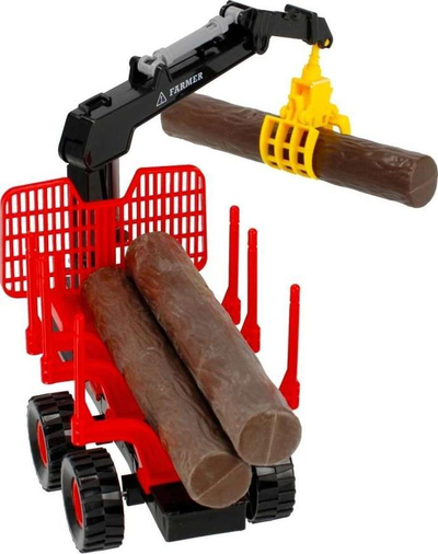 Traktor lodër Mega Creative My Ranch me rimorkjo, 34 cm, me drita edhe zhurma, jeshil