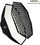 Softbox oktagonal Walimex Pro Essential Octa 150, 150 cm, me grid Bowens, i zi