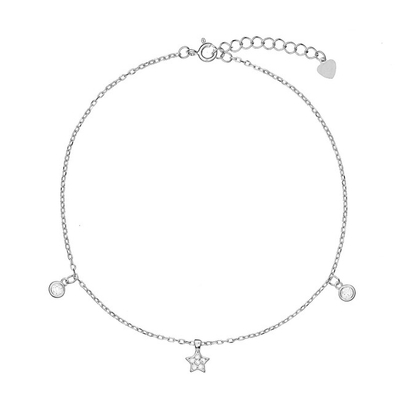 Byzylyk AGAIN Jewelry AJNH0012, 25 cm, i argjendtë