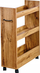 Raft i ngushtë për kuzhinë Kesper, me 3 rafte, 22 cm, sonoma oak