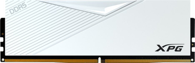 RAM për komp ADATA XPG Lancer AX5U5600C3616G-CLAWH, 16GB DDR5 5600MHz, CL36, e bardhë