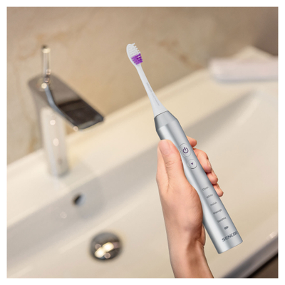 Furçë elektrike për dhëmbë Sencor Sonic SOC 3200SL, e bardhë/ Hiri