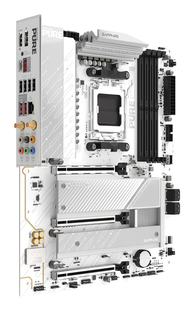 Pllakë amë Sapphire PURE B850A WIFI, ATX, DDR5, e zezë