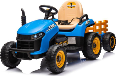 Traktor elektrik lodër ND2419778 BBH-030, me bateri rikarikueshme, 5 km/h, blu