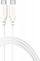 Kabllo USB-C në USB-C 4smarts High Flex, silikoni, 60W, 1.5m, e bardhë