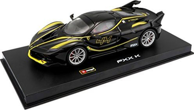Makina lodër Bburago Ferrari FXX-K, shkalla 1:43, die-cast, e zezë