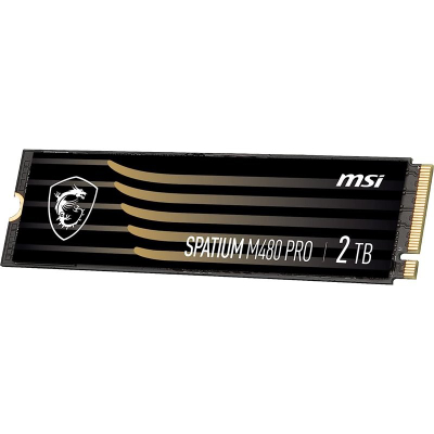 Disk SSD MSI SPATIUM M480 PRO, M.2, 2TB, PCIe 4.0