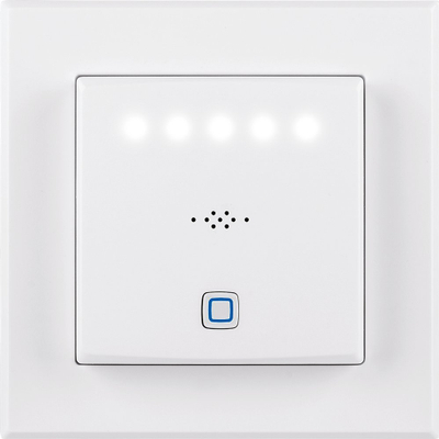 Sensor CO2 Homematic IP 155592A0, pa tela, me LED dhe aplikacion