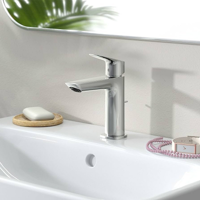 Rubinet lavamani Hansgrohe Logis 110 Fine, me pop-up, krom