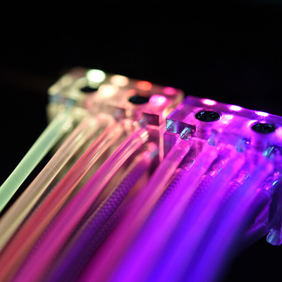 Kabllo energjie LIAN-LI Strimer 8-Pin RGB PCIe VGA 
