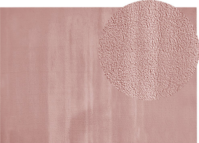 Qilim Faux Fur MIRPUR, 160 x 230 cm, lesh artifikçial, rozë