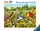 Puzzle Ravensburger Bird Meadow, 500 copa, motiv zogj e livadh, shumëngjyrësh