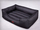 Shtrat për qen Hobbydog Bed Comfort XXL, cordura, i zi