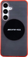 Mbajtëse telefoni AMG Transparent Bicolor MagSafe për Samsung Galaxy S24, transparente, me magnet, e zezë