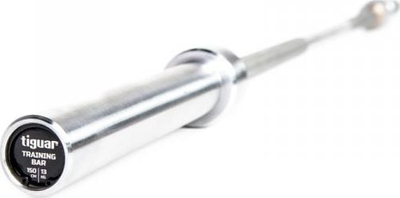 Shtangë trajnimi Tiguar Training Barbell 150 cm, 13 kg, çelik i kromuar