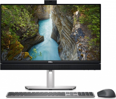 Kompjuter AIO Dell OptiPlex 24 Plus, i5 13500, 16GB RAM, 512GB SSD, ekran 23.8" FHD, ngjyrë argjendtë