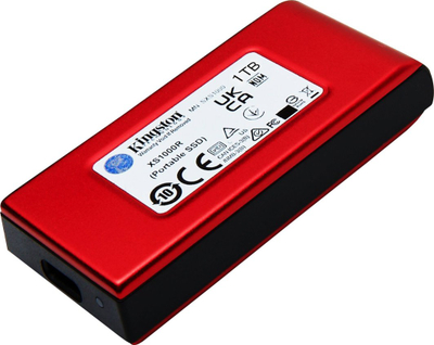 SSD i jashtëm Kingston XS1000R, 1TB, 2.5", i kuq