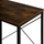 Tavolinë zyre Modern Loft School Desk, me rafte të integruara, dyshtresore, ngjyrë druri