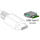 Përshtatës Techly USB 3.1 Type-C në Gigabit Ethernet, i bardhë