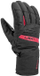 Doreza ski Leki Space GTX, unisex, nr. 9, të zeza me të kuqe