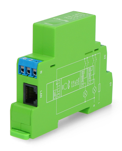 Ndërprerës me dy rele Shelly Pro Dimmer 2PM, Lan, WiFi, Bluetooth